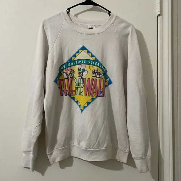 Vintage 1990s SoCal Channel Islands Graphic Crewneck Sweater Size L - Picture 1 of 5